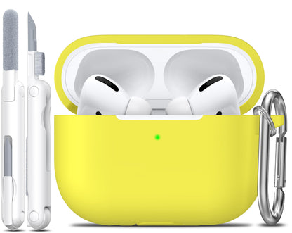 R-fun for AirPods 2nd/1st Case Silicone Cover, Banana Violet