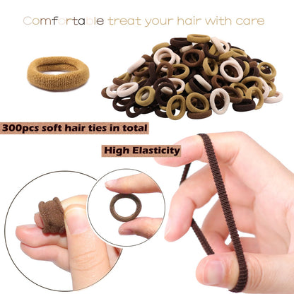200PCS Baby Hair Ties,Small Hair Ties for Baby Girls Toddlers