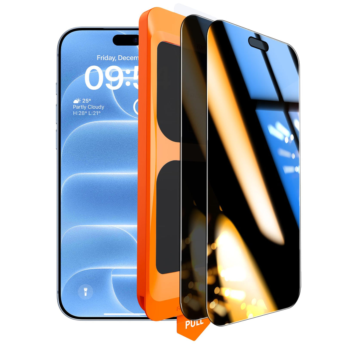 TOCOL for iPhone 17 Screen Protector, Easy Installation