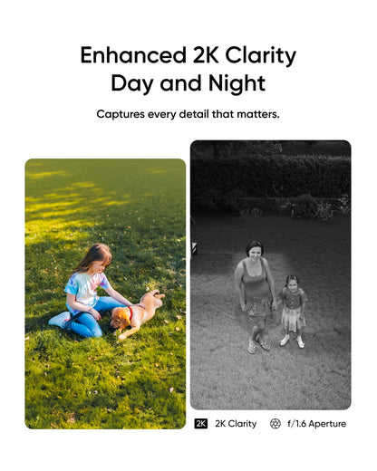eufy Security SoloCam E30, 2K Solar Security Camera, 360° AI Tracking