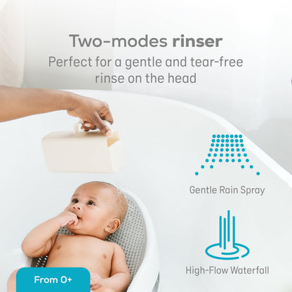 Angelcare Baby Bath Support, Pink, Birth to 6 Months, Made in Canada