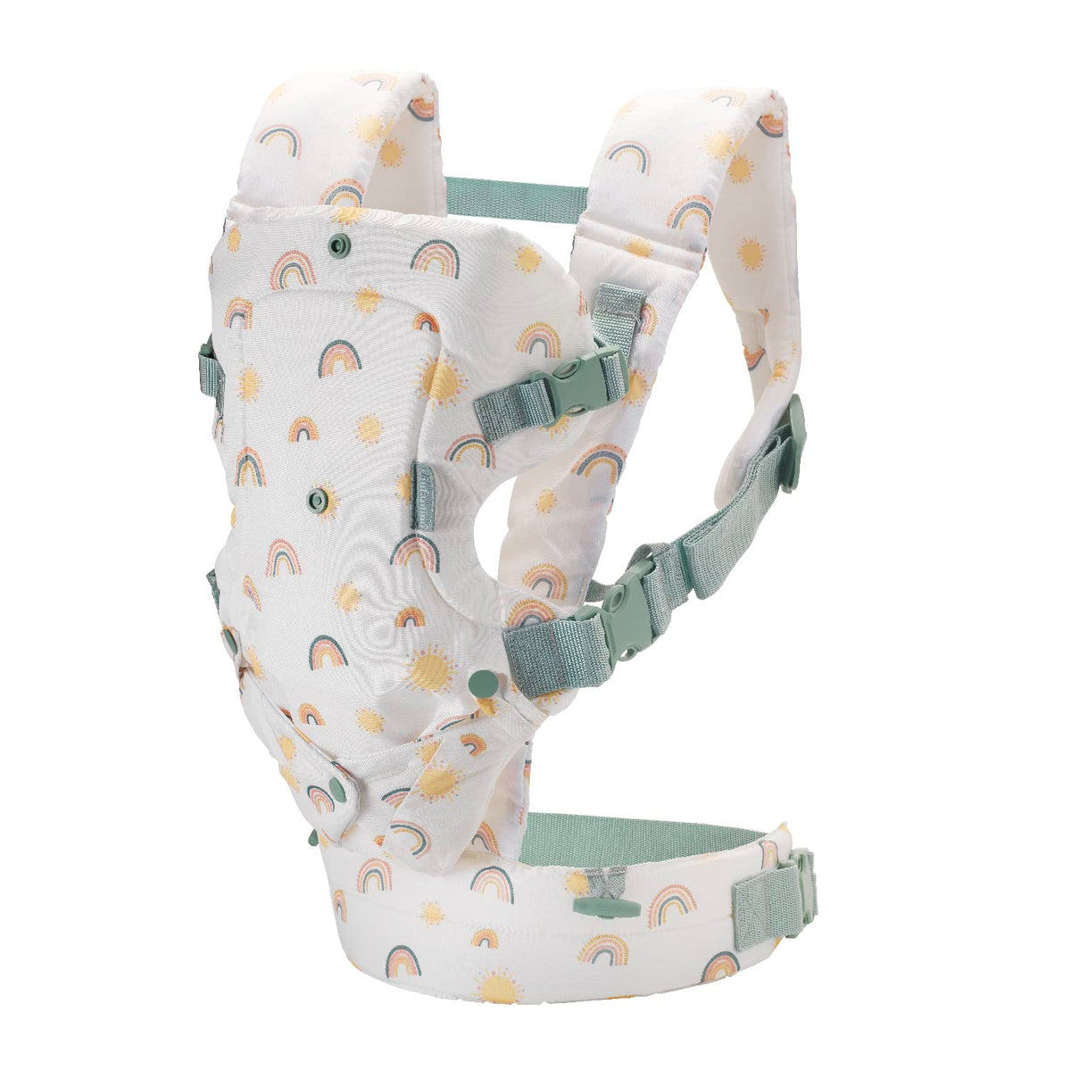 Infantino Flip 4-in-1 Baby Carrier Convertible Ergonomic, Gray
