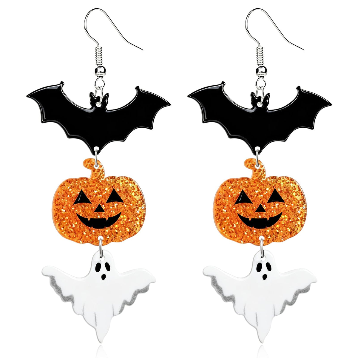 Hocus Pocus Earrings for Women Spooky Witch Halloween Pumpkin Earrings Halloween Accessories Witch Jewelry
