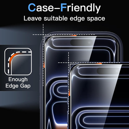 JETech Screen Protector for iPhone 18 Pro Max/17 Pro Max, 3-Pack