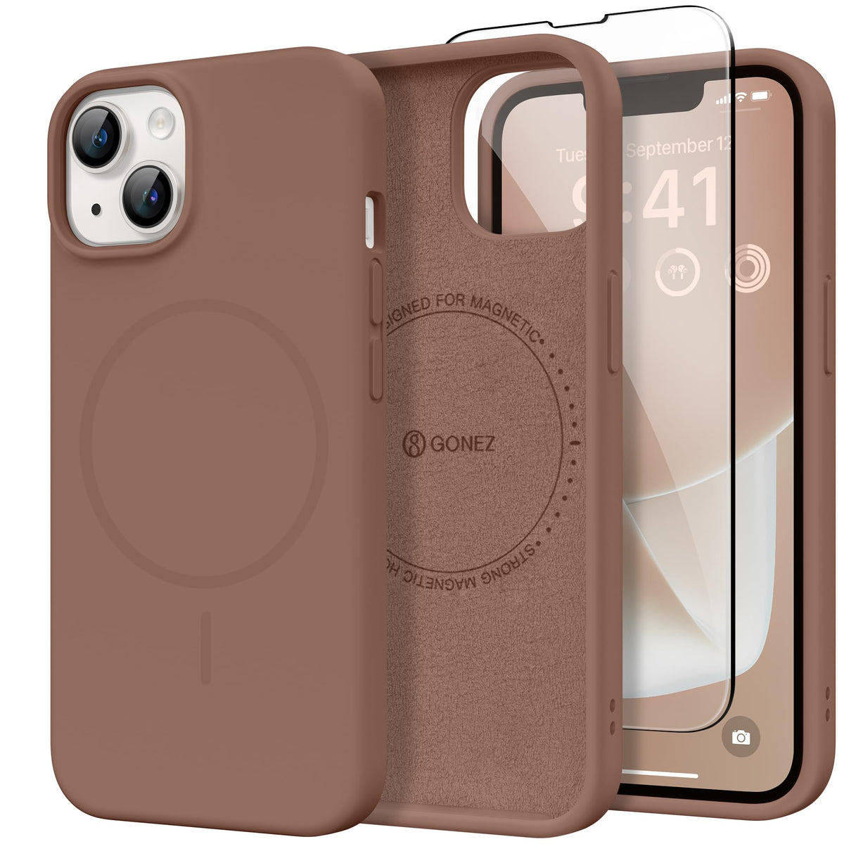 GONEZ for iPhone 18 Pro Max Case/iPhone 17 Pro Max Case, Mist Blue