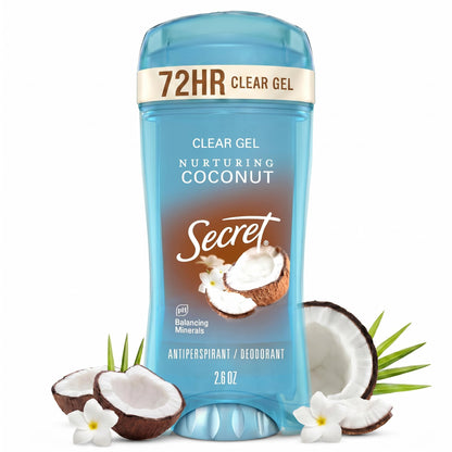 Secret Antiperspirant Deodorant for Women, Cozy Vanilla Scent, 2.6 oz