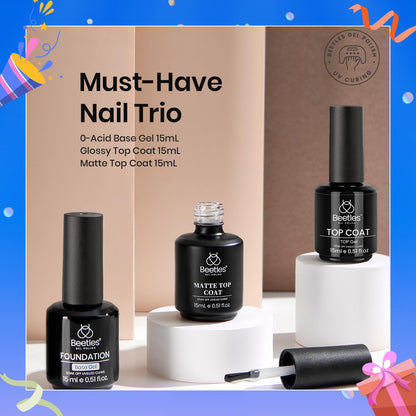 Beetles Nail Dehydrator and Primer Set 2Pcs 15 ml