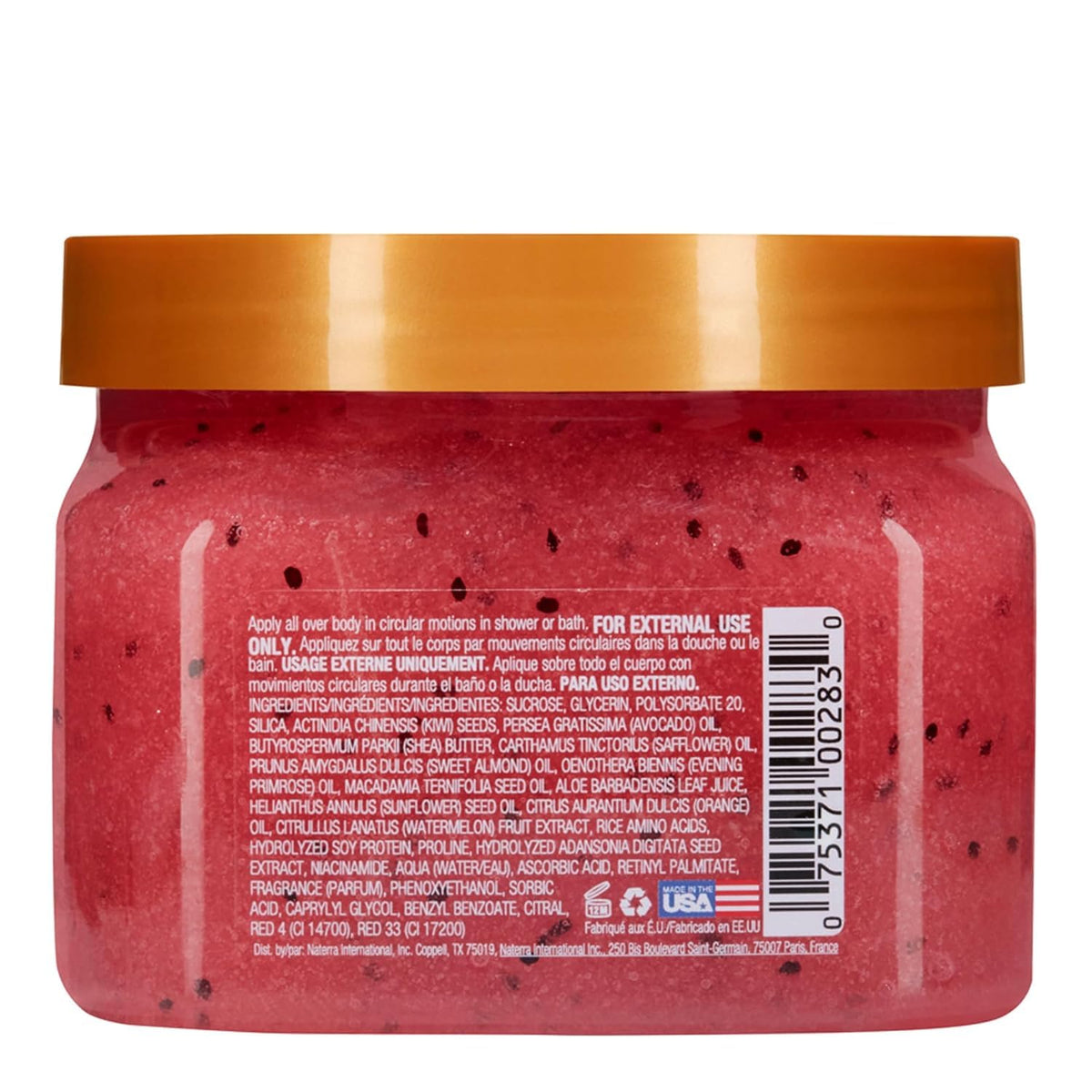 Tree Hut Vanilla Body Scrub, Exfoliating Sugar Scrub, Vegan, 18 Oz