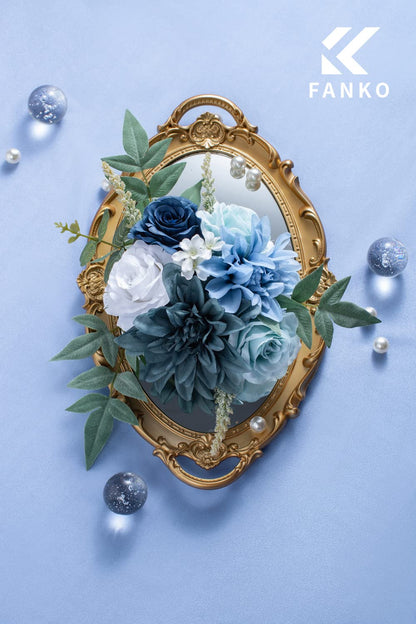 Fall Artificial Flowers DIY Bouquet Combo Faux Rose for Home Decor