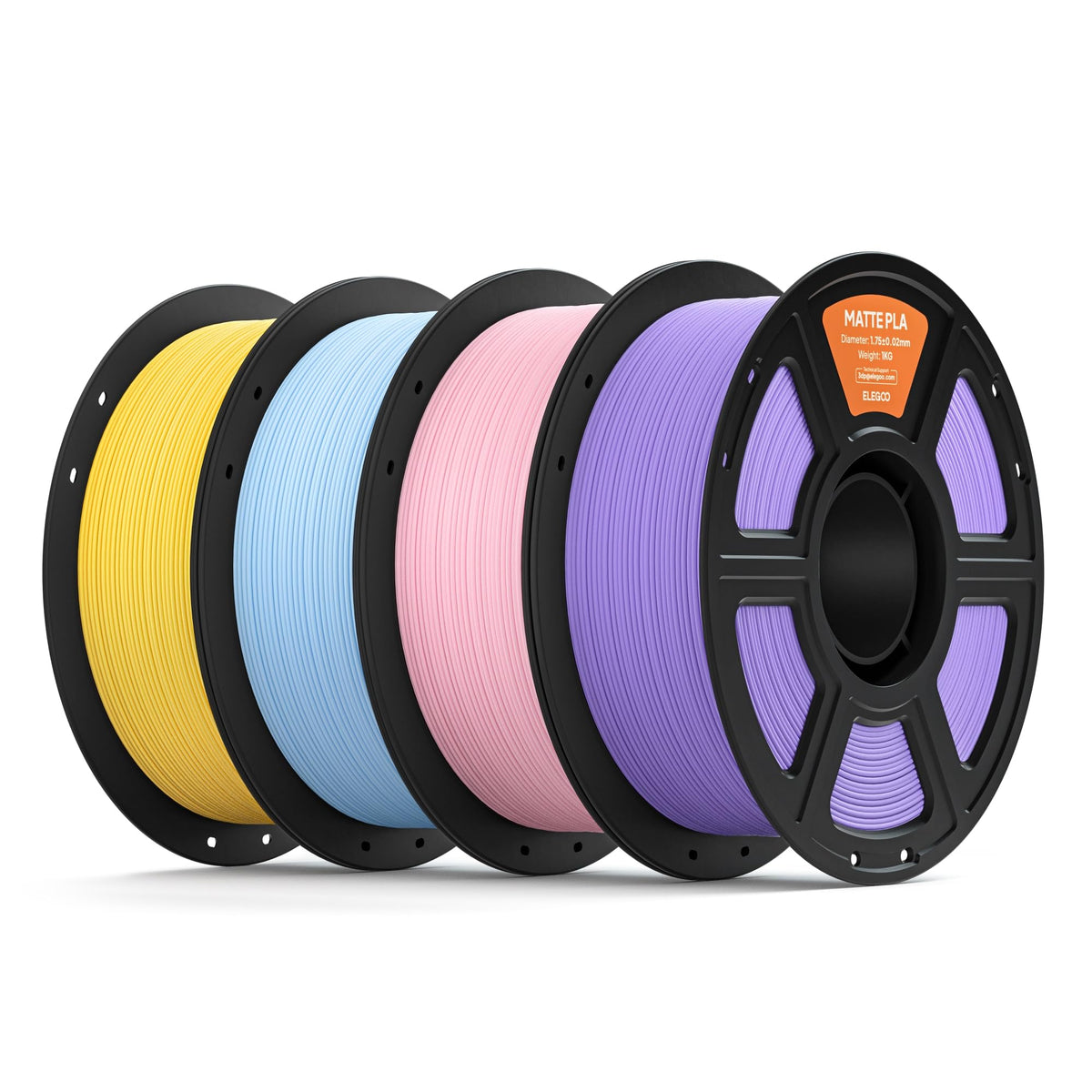 ELEGOO Matte PLA 3D Printer Filament 1.75mm Navy Blue 1KG