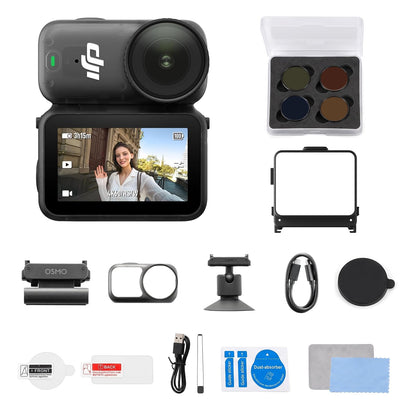 DJI Osmo Nano Standard Combo (128GB), 4K Wearable Camera, 1/1.3″ Sensor