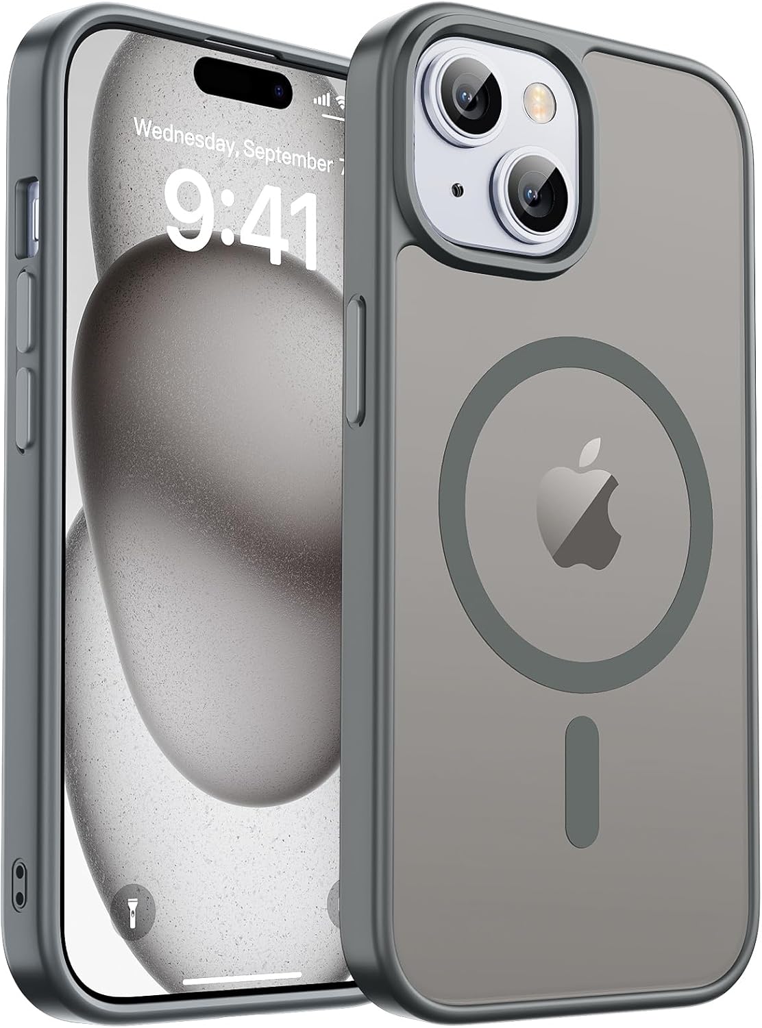 zapica Magnetic for iPhone Air Case, Dark Blue