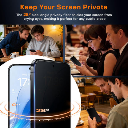TAURI 2 Pack for Samsung Galaxy Z Fold 8 Ultra Privacy Screen Protector