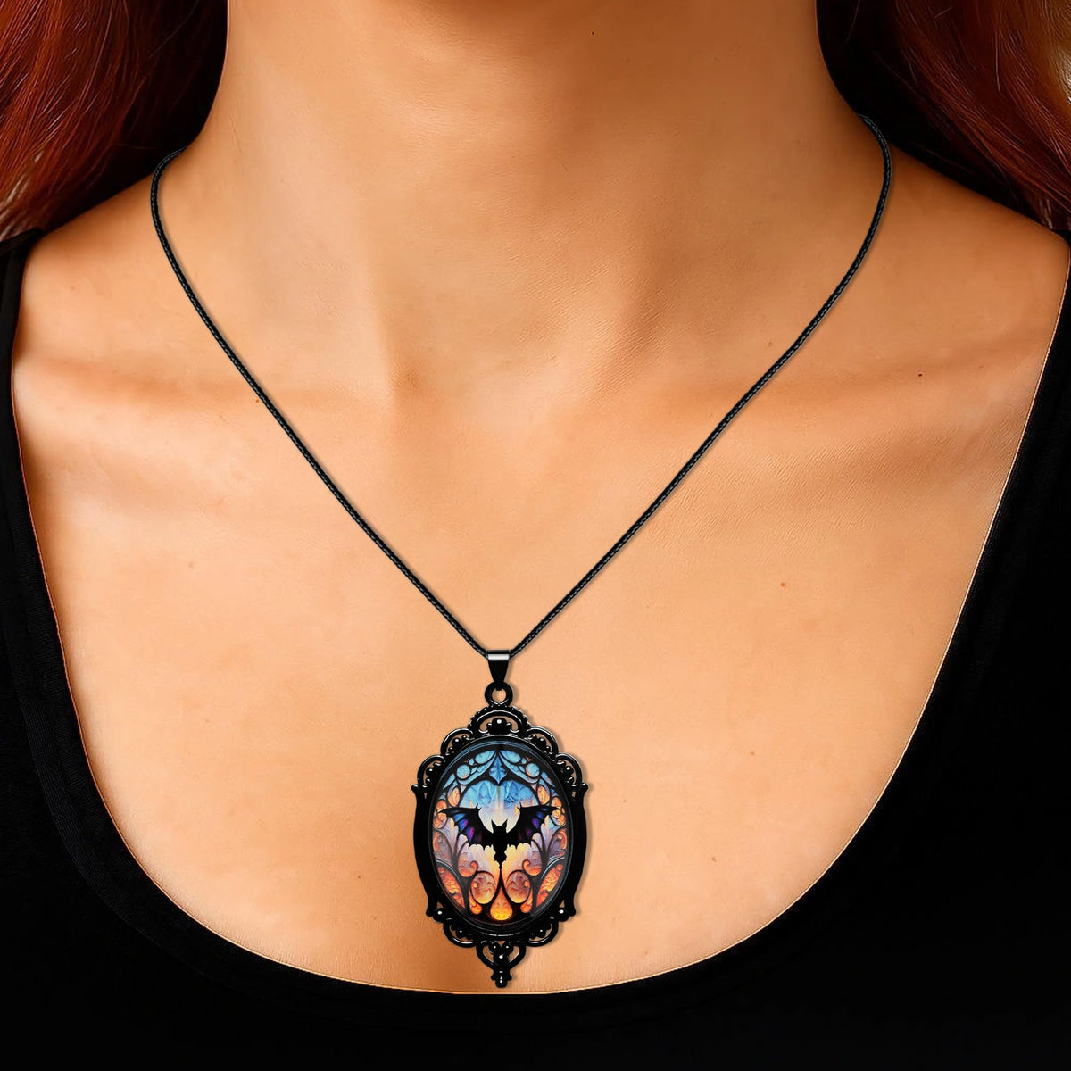 Gothic Necklace as Halloween Costume Jewelry for Women