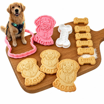 Personalized Cookie Stamp for Family Name Christmas Cookies & Gifts