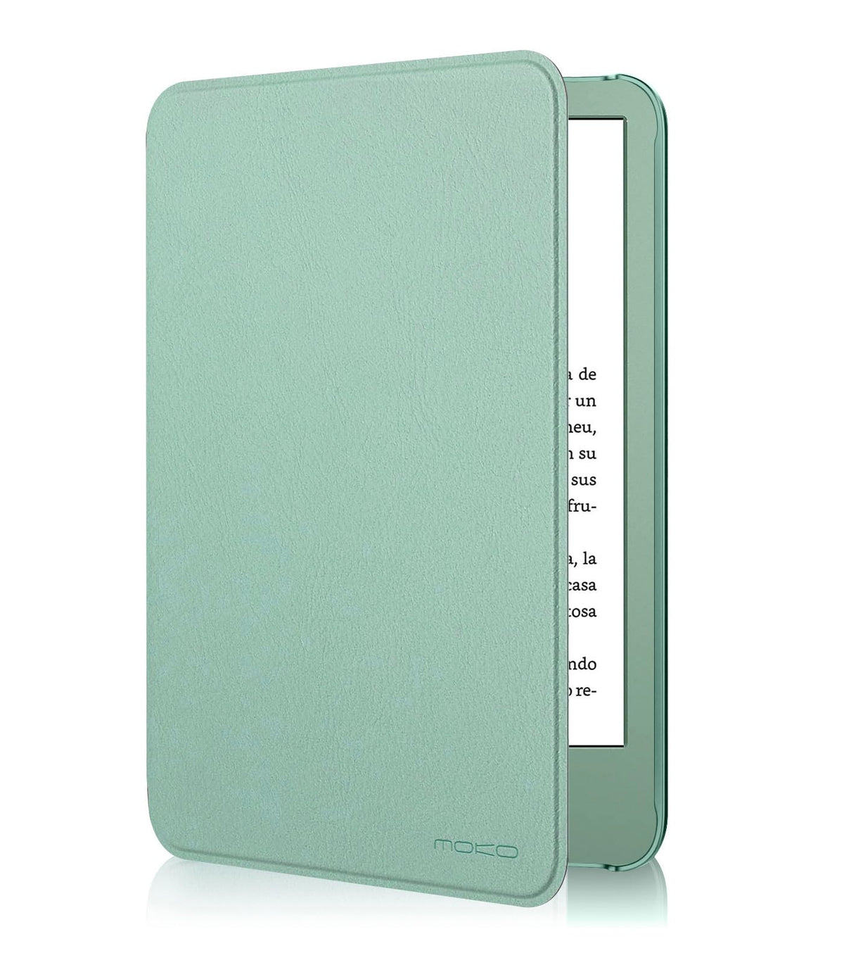 MoKo Case for 6" Amazon Kindle Basic 11th Gen 2024/2022,Blue-green