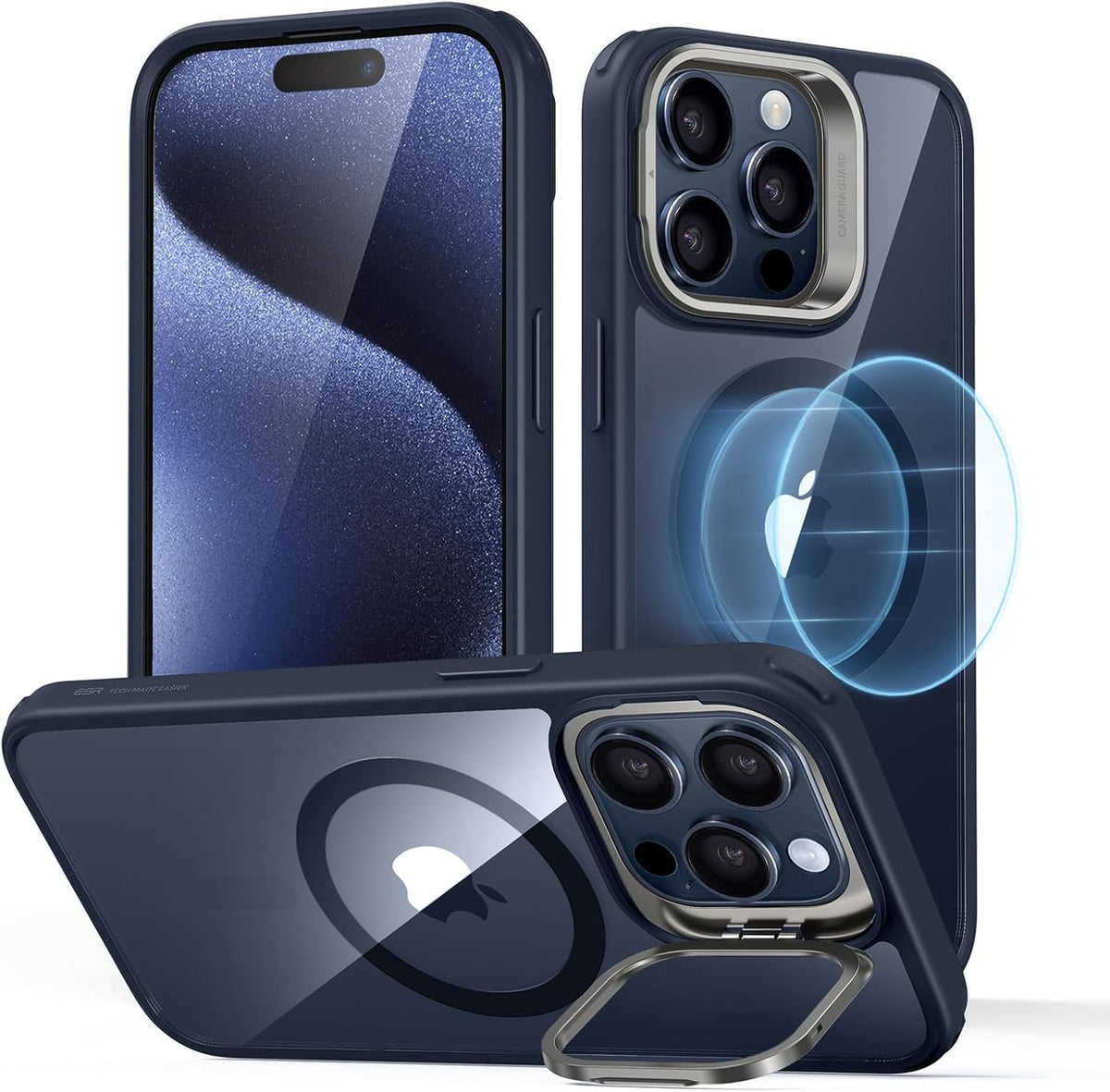 ESR Classic Hybrid for iPhone 18 Pro Max/17 Pro Max Case with Flex Stand