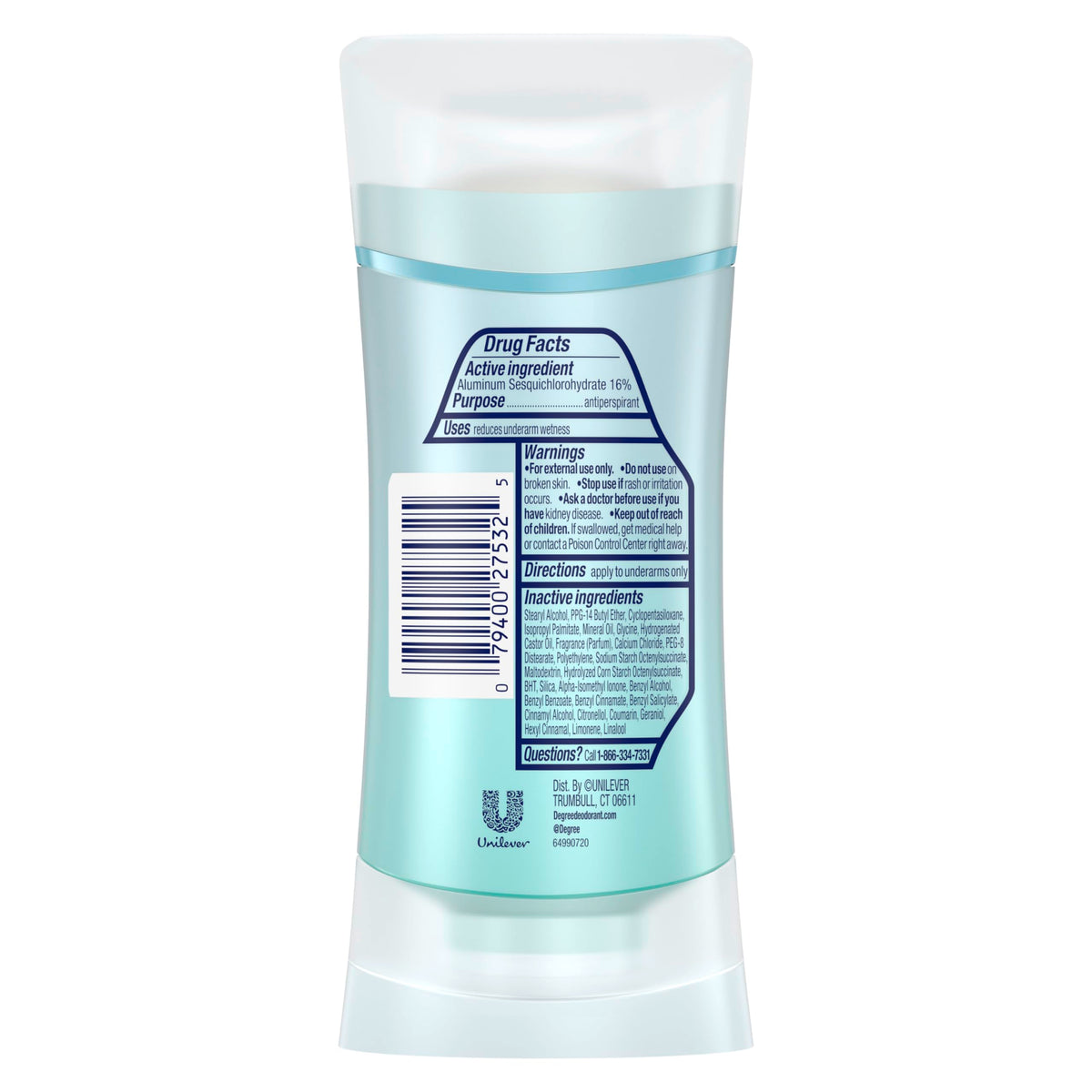 Degree Advanced Protection Antiperspirant Deodorant Vanilla & Jasmine 2.6oz