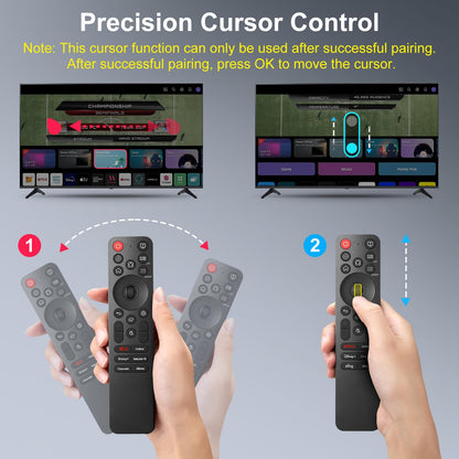 (2 Pack) Replacement Remote Control for Roku TV, for TCL Roku/Onn Roku TVs