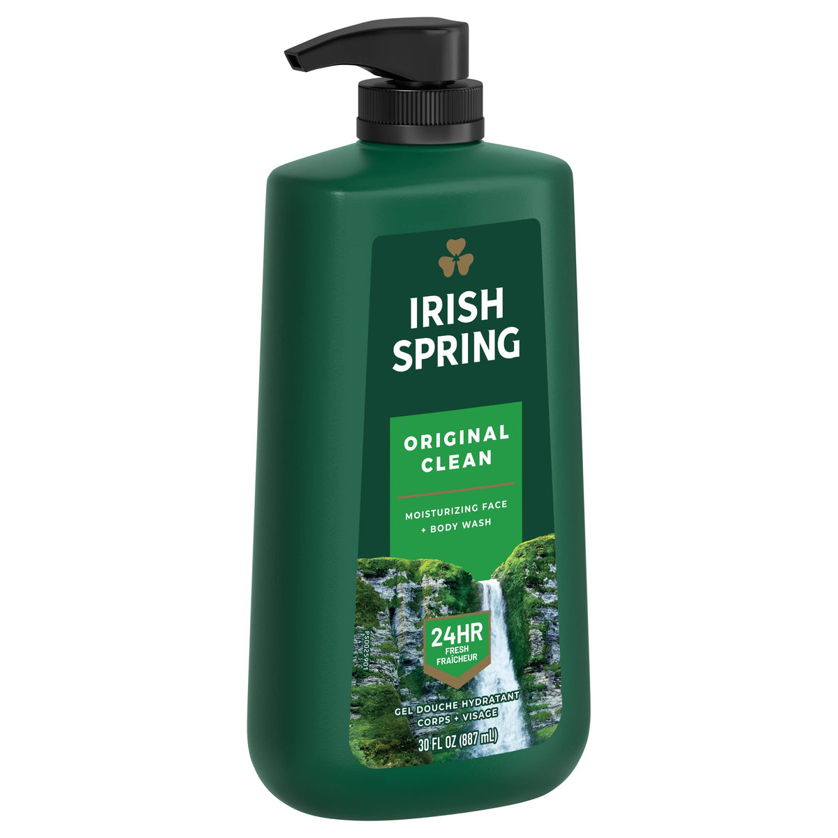 Irish Spring Body Wash for Men, Original Scent, 887 mL