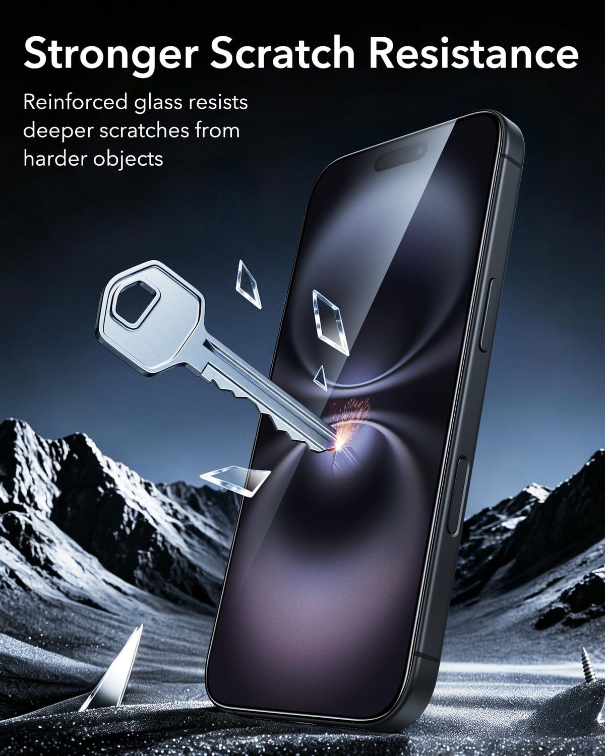 ESR 3 Pack for iPhone 17 Pro Max Screen Protector, Armorite