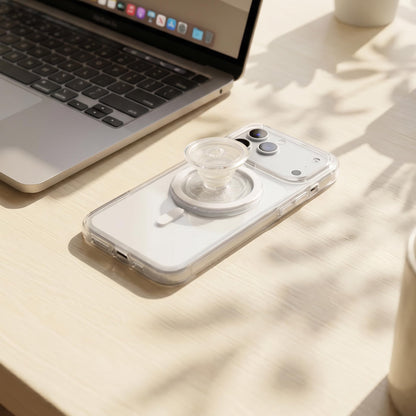 PopSockets Adhesive Phone Grip, Holder- Black