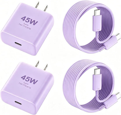 Phone 18 17 Pro Max Charger Fast Charging 45W USBC Phone Duo Fast Charger