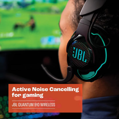 JBL Quantum 910 Wireless - Performance Gaming Headset - Black