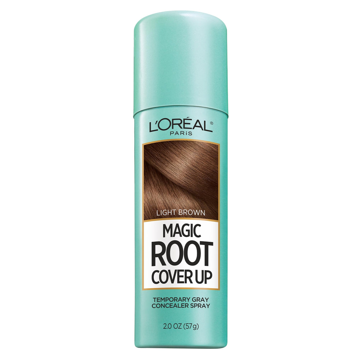 L'Oreal Paris Magic Root Gray Hair Cover Up, Medium Brown, 2 oz, 2 Count