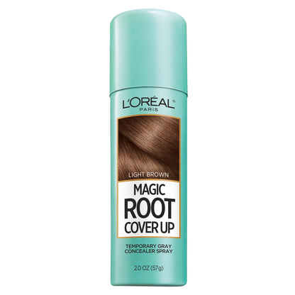 L'Oreal Paris Magic Root Gray Hair Cover Up, Medium Brown, 2 oz, 2 Count