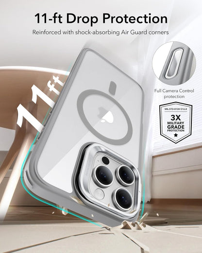 ESR Classic Hybrid for iPhone 18 Pro Max/17 Pro Max Case with Flex Stand