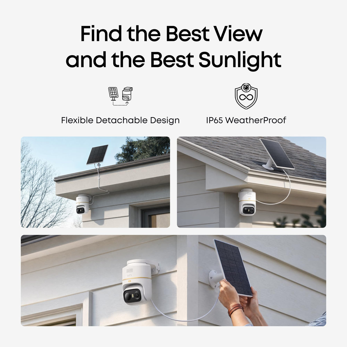 eufy Security eufyCam C37, Solar Cameras Wireless Outdoor,2K Resolution