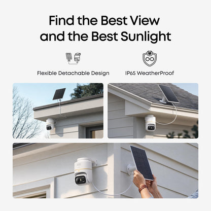 eufy Security eufyCam C37, Solar Cameras Wireless Outdoor,2K Resolution