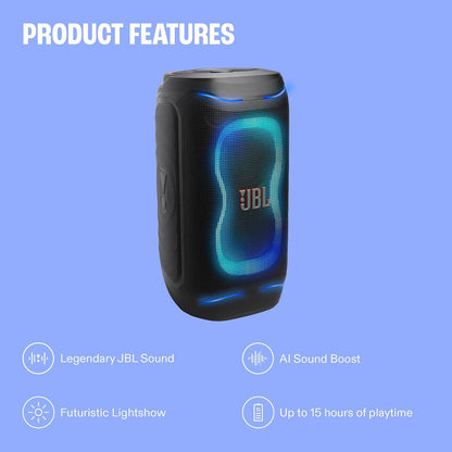 JBL PartyBox 130 - Portable Party Speaker - Black