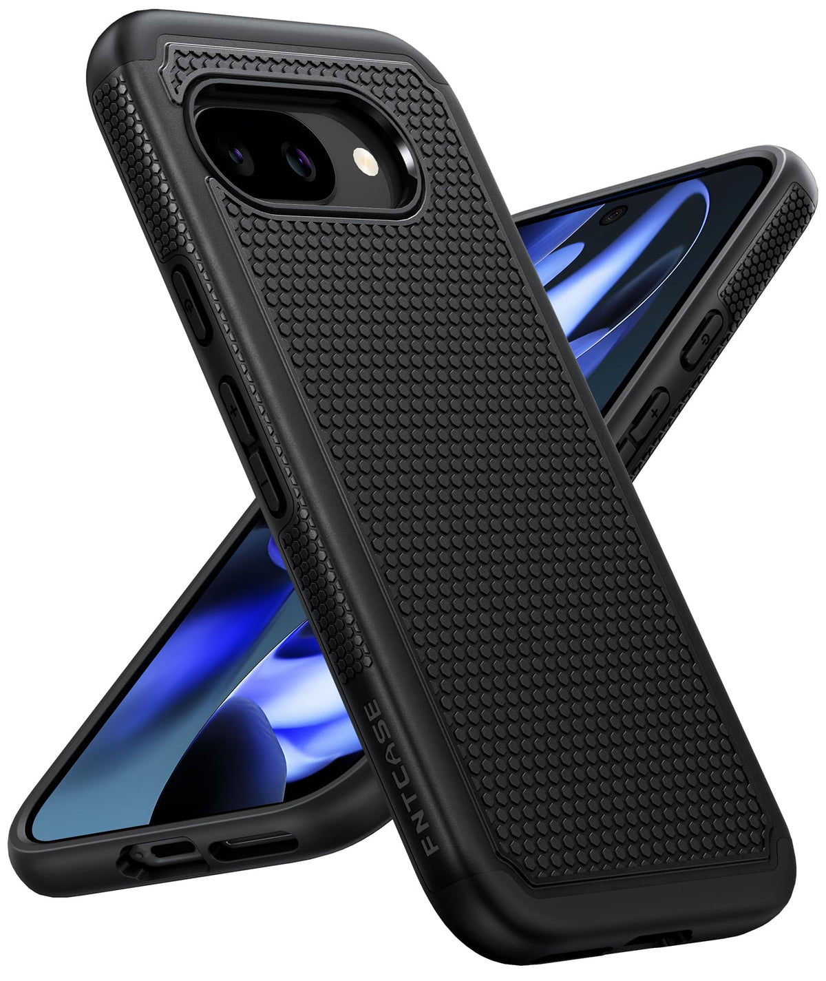 FNTCASE for Google Pixel 9a Case: Green Non Slip Textured