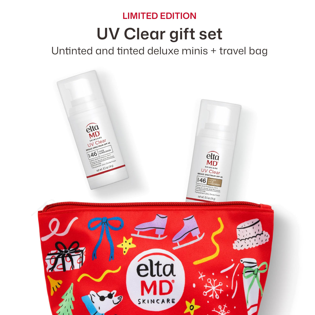 EltaMD UV Clear Face Sunscreen with Zinc Oxide, Oil-Free, SPF 46 and SPF 50