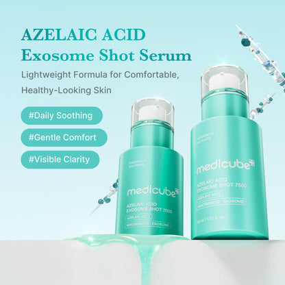 medicube Exosome Shot Zero 2,000 PPM Spicule Facial Serum For Pores & Sebum