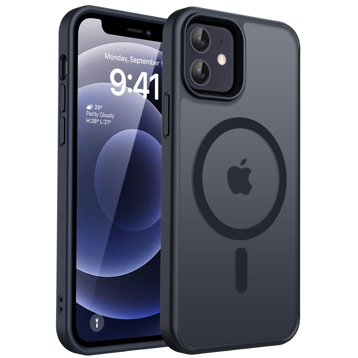 CACOE Magnetic Case for iPhone 17 6.3 inch, Light Purple
