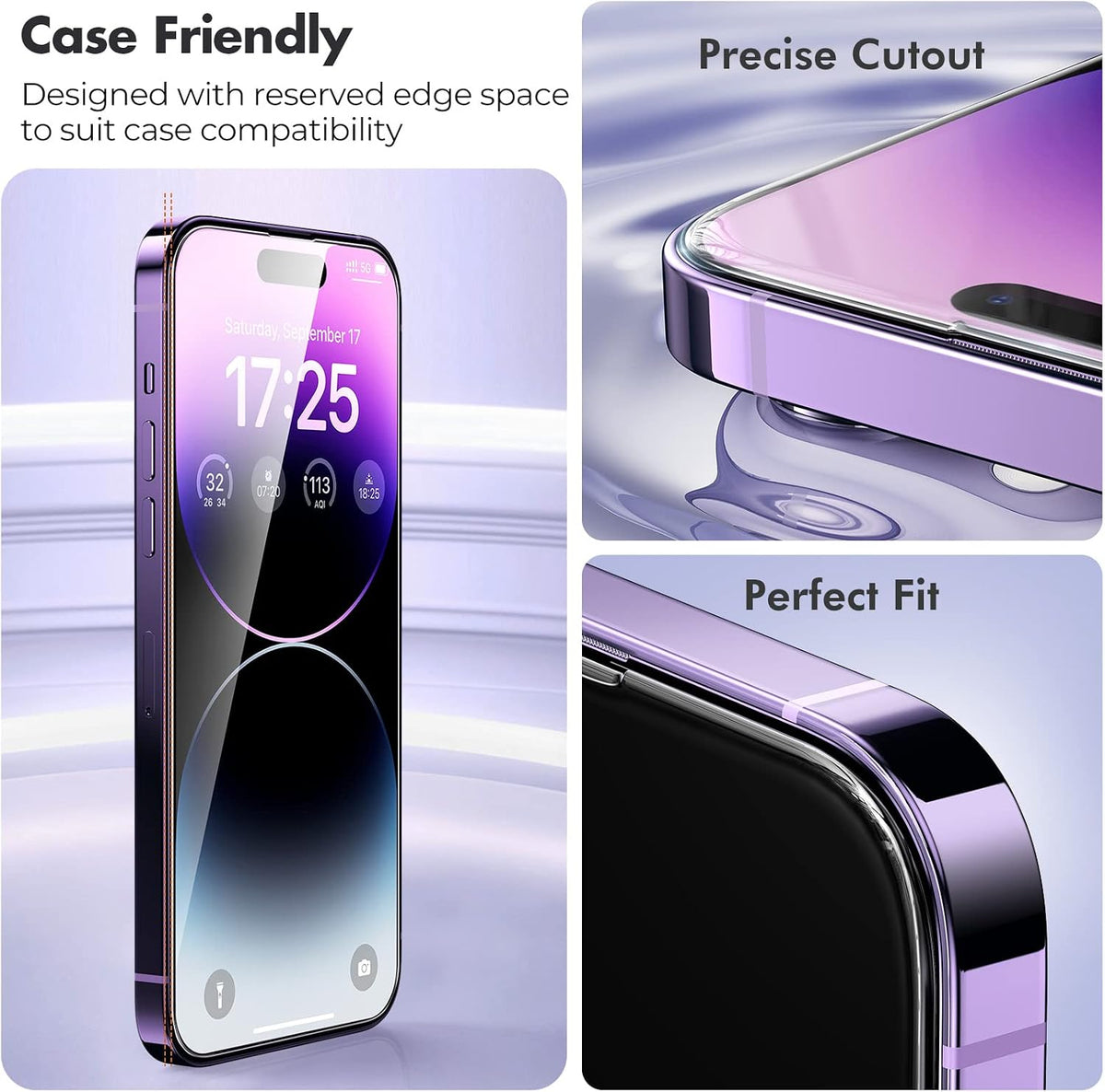 UNBREAKcable 3-Pack Screen Protector for iPhone SE 2022/SE 2020, iPhone 8/7