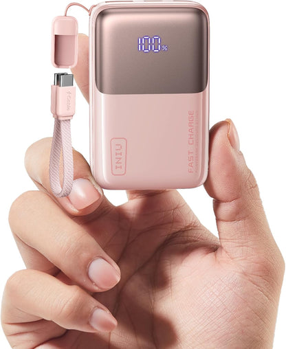 INIU Portable Charger, Ultra Mini 10000mAh 45W Fast Charging Power Bank