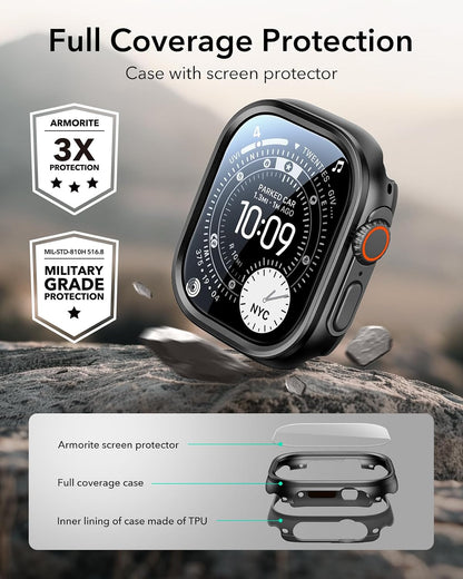 ESR for Apple Watch Ultra 4 (2026)/3/2/Ultra Case with Screen Protector