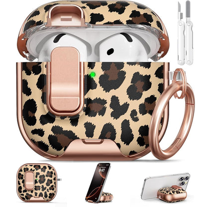 for AirPods Pro 2nd/1st Case (2023-2019)-Purple Bell Flower