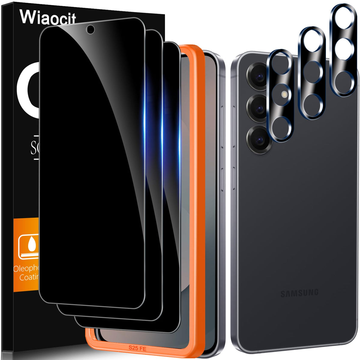Wiaocit Tempered Glass Screen Protector for iPhone 13