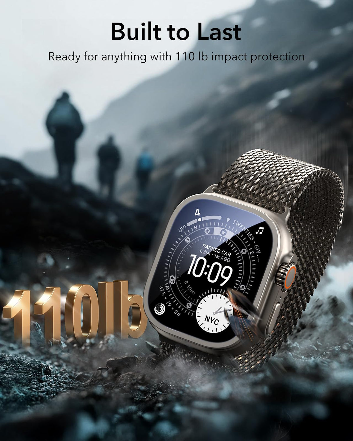 ESR Armorite Screen Protector for Apple Watch Ultra 4 2026/3/2/Ultra