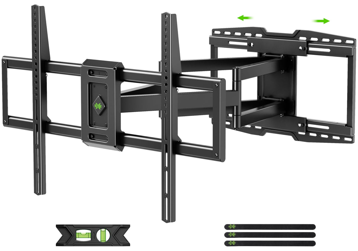 USX Mount Full Motion TV Wall Mount for 42-90 inch TV Holds up to 132lbs