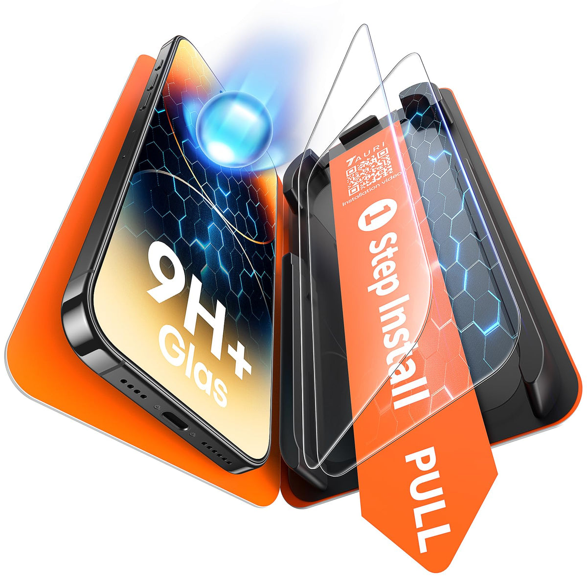 TAURI 2 Pack for Samsung Galaxy Z Fold 8 Ultra Privacy Screen Protector