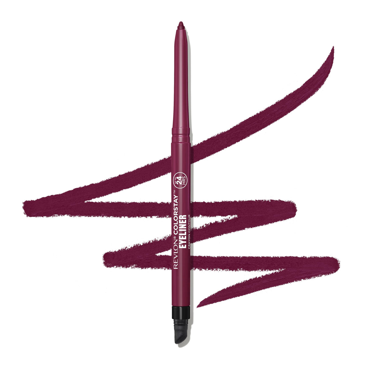 Revlon ColorStay Pencil Waterproof Eyeliner, 202 Black Brown, 0.01 oz