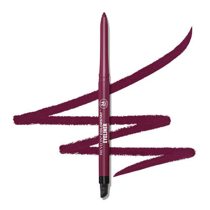 Revlon ColorStay Pencil Waterproof Eyeliner, 202 Black Brown, 0.01 oz