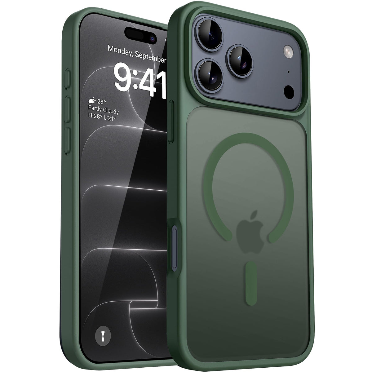 CACOE Magnetic Case for iPhone 17 6.3 inch, Light Purple