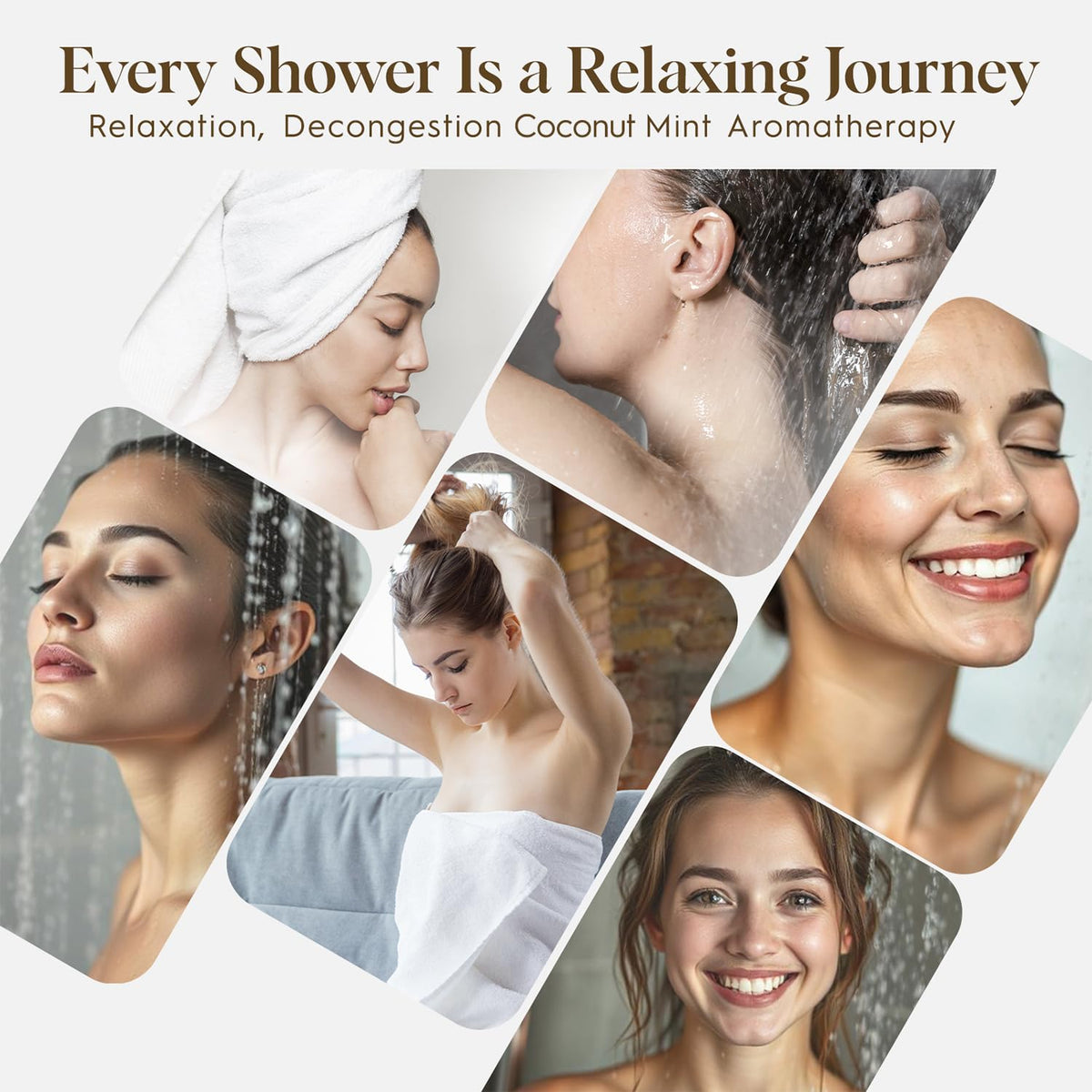 SWCANDY Sandalwood Shower Steamers 8 Pack, Home Spa Self Care